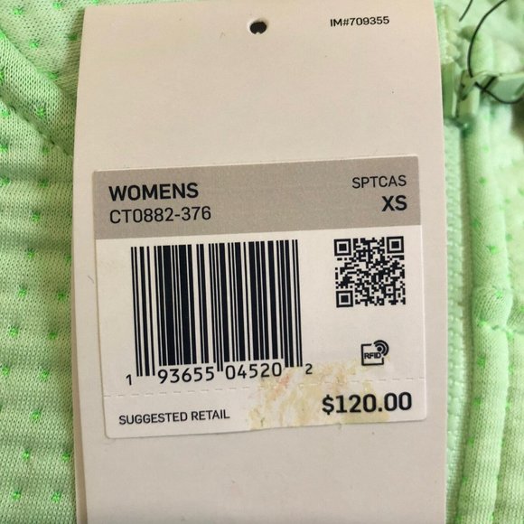 Nike Women's Sportswear Tech Fleece 1/4 Zip Sweatshirt CT0882-376 - Picture 9 of 12